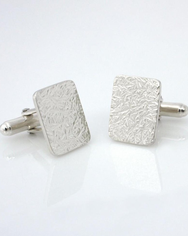 Aurelium Breakthrough Cufflinks - Silver